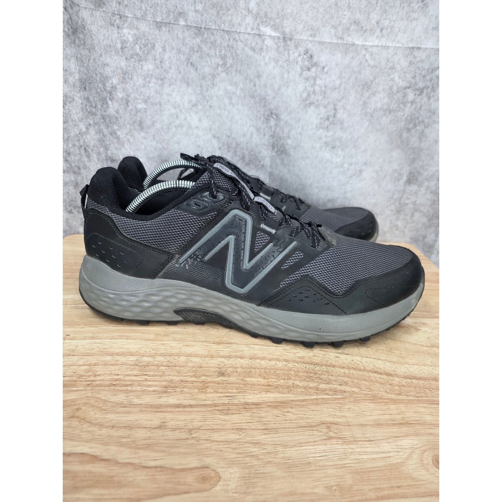 New Balance 410 V8 Trail Running Shoes Men 12 D Black Charcoal Sneaker MT410LB8*